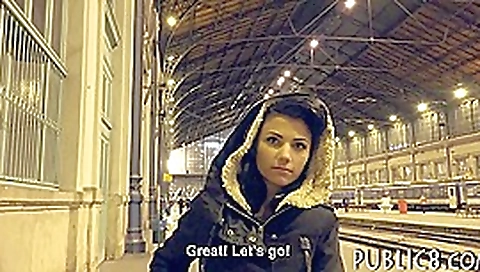 Amateur brunette Eurobabe pussy nailed in exchange for money Amateur brunette Eurobabe pussy nailed in exchange for money
