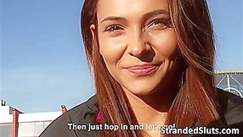 A roadside threesome Sex with Strangers along with three hotties A roadside threesome Sex with Strangers along with three hotties