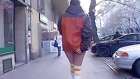 Exotic flashing clip with public scenes 4 Exotic flashing clip with public scenes 4
