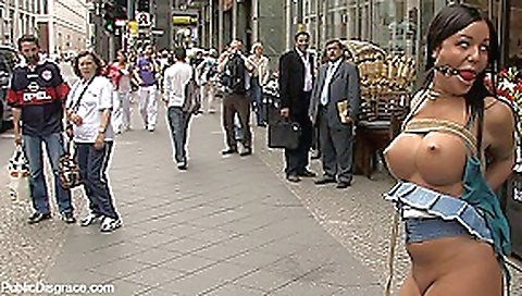 Best Of Europe: Angelica Heart Big Tits, Public Bondage, Humiliation - PublicDisgrace