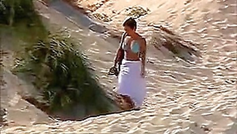 Horny on the beach
