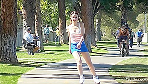 Aurora in Roller Skating Girl Scene 1 - FTVGirls