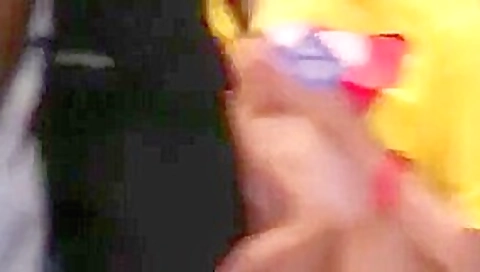 Japanese tits touching Japanese tits touching