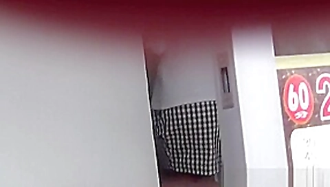Asian Slut Pees In Toilet