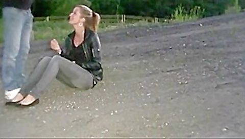 smoking slut sucking and fucks on the street smoking slut sucking and fucks on the street