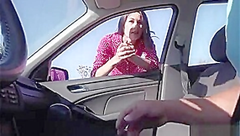 Hot Babe Hitch Hiker Sucks And Gets Fucked In The Public