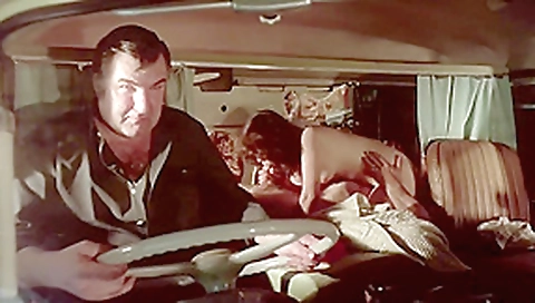 Vintage Porn: Spanish Pornstar Lina Romay Sex Scene in Rolls Royce Baby