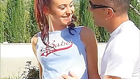 Crazy pornstar Elizabeth Lawrence in hottest anal, outdoor adult movie