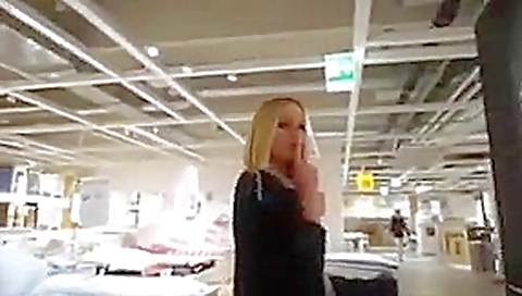 Chav goes for it in ikea Chav goes for it in ikea