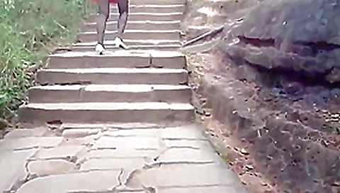 Cinese milf in a public park Cinese milf in a public park
