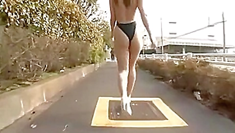 Horny Japanese chick Mari Hosokawa, Sae Aihara, Itsuki Kitagawa in Amazing Foot Fetish, Public JAV movie