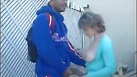 Wife take bbc in public