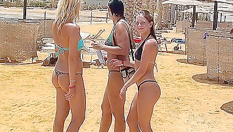 Egypt porn with hot bikini girls: Day 8 - Amateur holiday sex for breakfast Egypt porn with hot bikini girls: Day 8 - Amateur holiday sex for breakfast