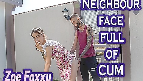 Helping My Neighbour With A Face Full Of Cum - Cute Babe Outdoor 3d Porn - Zoe Foxxy Helping My Neighbour With A Face Full Of Cum - Cute Babe Outdoor 3d Porn - Zoe Foxxy