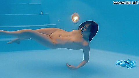 Petite Russian Marfa Swims Nude In The Pool Petite Russian Marfa Swims Nude In The Pool