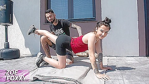 Zoe Foxxy - Fucking Is Exercise - Yoga Session Interrupted By His Big Hard Dick - Hardcore Outdoor Yoga Sex Zoe Foxxy - Fucking Is Exercise - Yoga Session Interrupted By His Big Hard Dick - Hardcore Outdoor Yoga Sex
