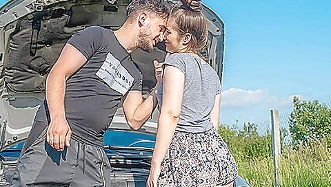 Fix My Car And Fuck My Pussy; Outdoor Sex With Amateur Couple Fix My Car And Fuck My Pussy; Outdoor Sex With Amateur Couple