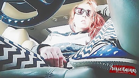 Trixïe Rainn - Wearing Vibrator In Gas Station & Squirting In Car Trixïe Rainn - Wearing Vibrator In Gas Station & Squirting In Car