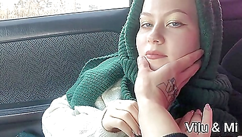 Catch Girl Masturbating In Car And Help Her To Cum Catch Girl Masturbating In Car And Help Her To Cum