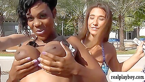 Hot Girls Flashed Their Tits In Public In Exchange For Hot Girls Flashed Their Tits In Public In Exchange For