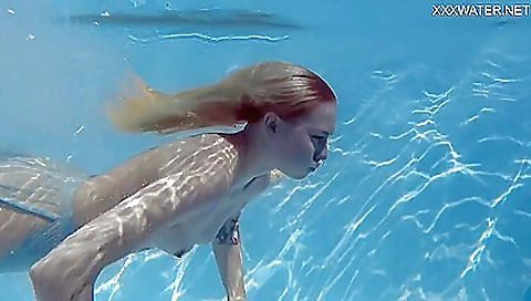 Finnish Blonde Tattooed Pornstar Mimi Underwater Finnish Blonde Tattooed Pornstar Mimi Underwater