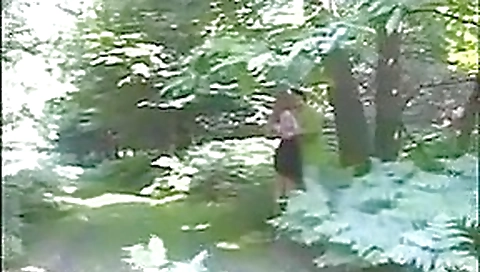 dogging in woods