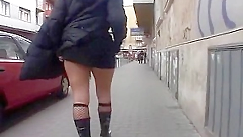 Incredible flashing movie with public scenes 4 Incredible flashing movie with public scenes 4