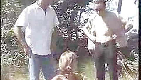Swinger French Couple Meet The Bull Outdoor