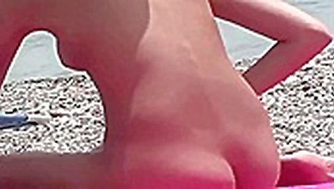 cute teen 18+ at Nude beach