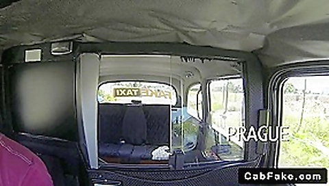 Busty blonde sucks huge dick in fake taxi Busty blonde sucks huge dick in fake taxi