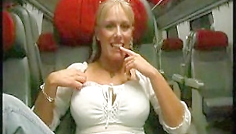 Public sex with a hot Swiss MILF Public sex with a hot Swiss MILF