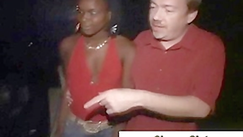 Real black theater slut